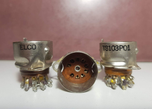 Pins noval tube - 2x, 9
