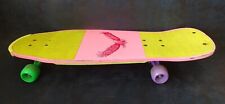 ancien Skateboard vintage bois & plastique pr déco collection vintage 80 90s (2)