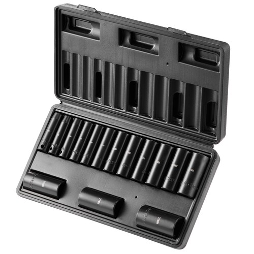 Coffret douilles chocs 8 - douilles, à