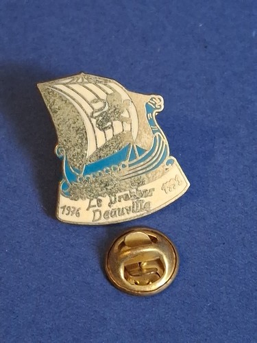 Pin émaillé bateau - Émaillé, drakkar