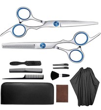 Lot de 11 ciseaux de coiffure