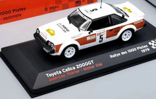 TOYOTA CELICA 2000GT #5 RALLYE 1000 PISTES 1979 -JL.THERIER - IXO / ALTAYA  1/43