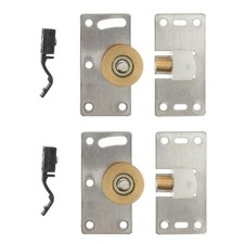  2 Pcs Roulettes Pour Porte De