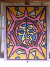 Grande tapisserie murale - tapisserie,