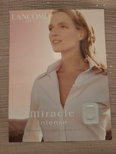 Publicité papier Parfum. Lancôme Miracle Intense de 2003 patch - Perfume Ad