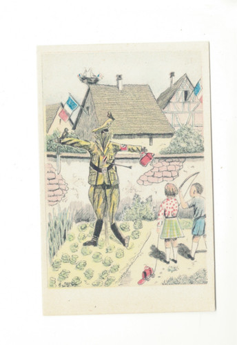 Postcard anti germany - ,
