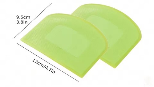Pièces grattoir à pâte - 2x(2,