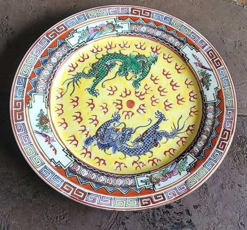 Assiette porcelaine chinoise - assiette,