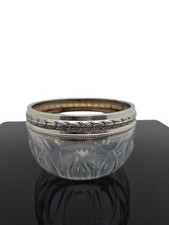 Belle Coupe En Verre / Cristal Et Monture Argent Minerve