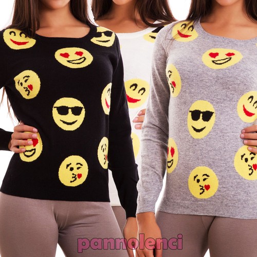Pull femme émoticônes - femme,