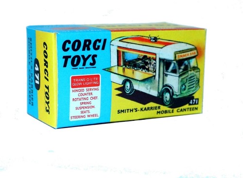Corgi toys boîte box - , repro