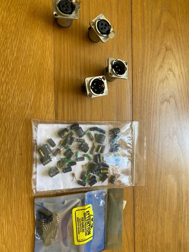 Several electronic components - several,