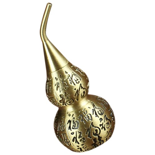Statue gourde en cuivre - ,