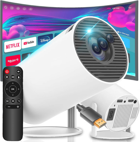 Mini projecteur beamer avec - projecteur, 4k