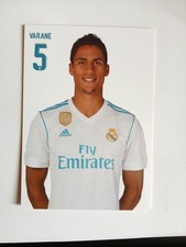 football - carte Real Madrid - Varane