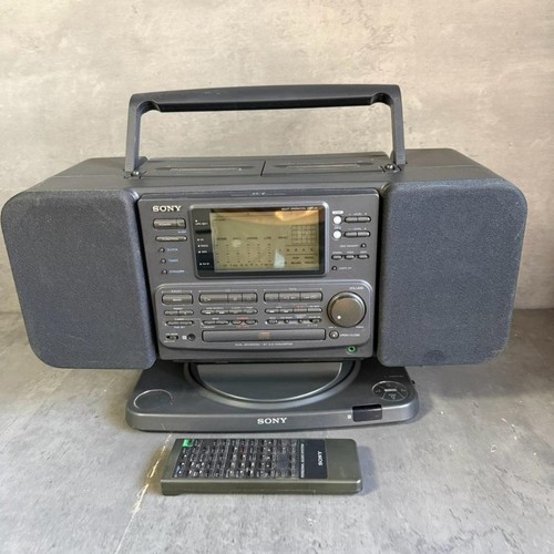 Sony radio cd cassette - sony,