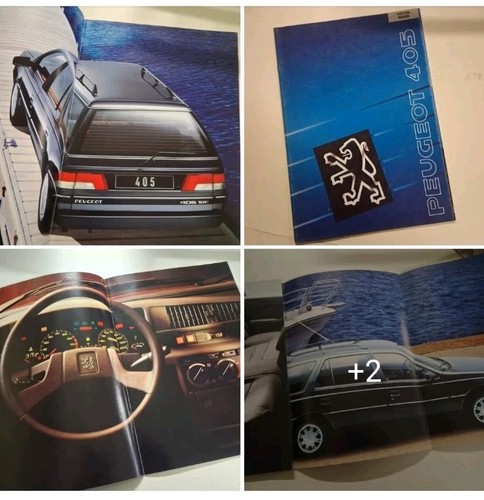 Brochure vintage peugeot - vintage,