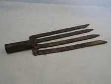 * FOUENE ANCIENNE TRAVAIL ART-POP PECHE A L'ANGUILLE MARAIS NORMANDS TTB N°3