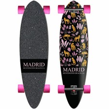 MADRID Blunt 36,25'' Longboard Complet Set Cruiser Planche Carving Léopards