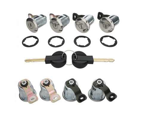 Serrure barillets porte - 4x,