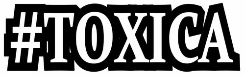 Toxica autocollant vinyle - toxica,,