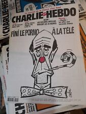 Charlie Hebdo No 544 de 2002 - Juppé Fini le porno à la Télé