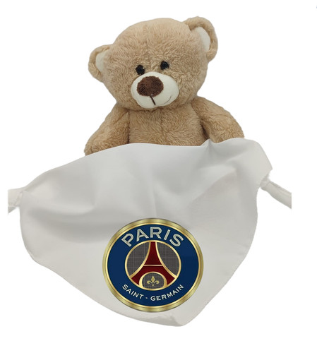 Peluche ours bandana - ours, foot