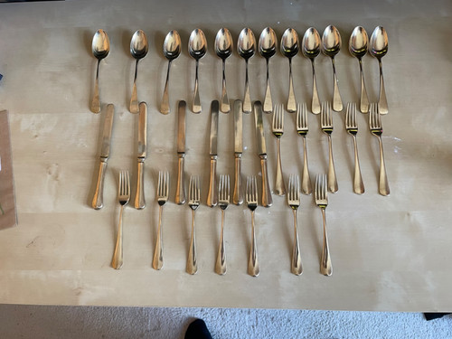 Service ancien couverts - couverts,