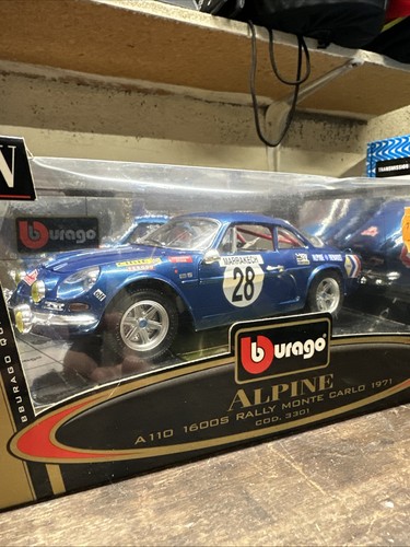 Alpine a110 burago - 1/18,