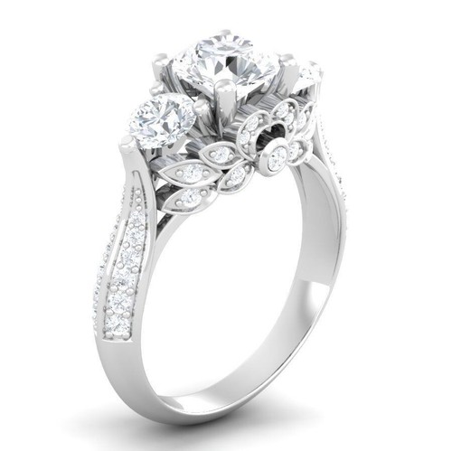 Bague fiançailles en - bague, de