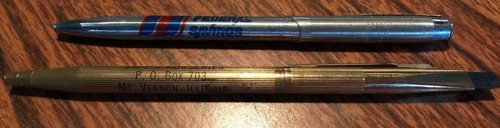 Vintage brass ink pen union - 2,