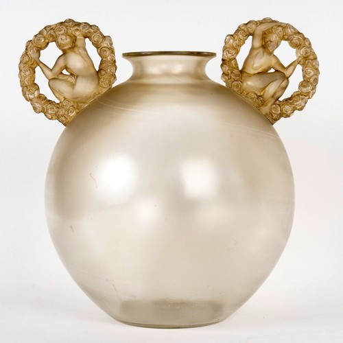 Vase art déco ronsard - art, verre