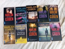 LOT 10 ROMANS POLICIERS HARLAN