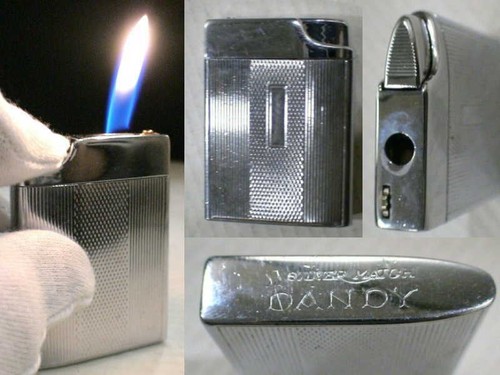 Briquet ancien silver match - silver,