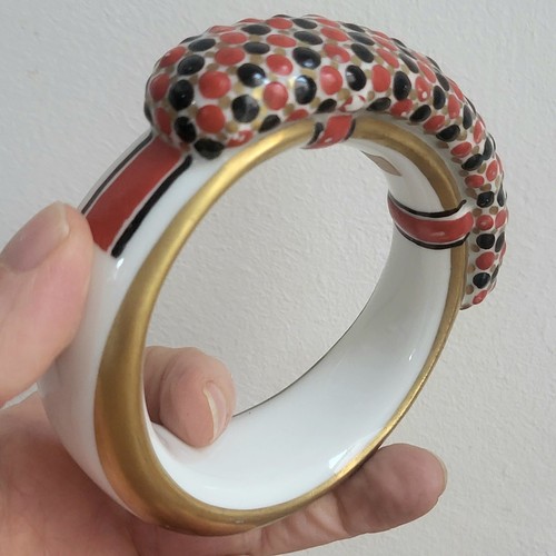 Bracelet jonc porcelaine - bracelet, en