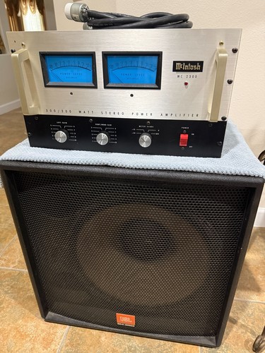 Mcintosh mc2300 stereo power - stereo,