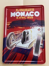 Plaque métal  MONACO 2ème