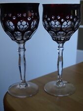 2 ANCIENS VERRES A VIN DU RHIN