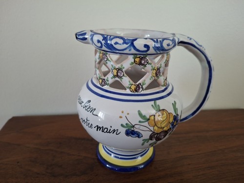 Pot trompeur faience de - trompeur,