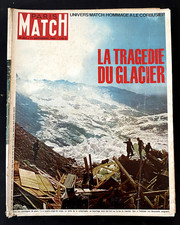 Paris-Match N° 857 ★ 11 Septembre 1965 ★ La tragédie du glacier de Mattmark