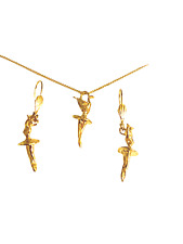 Parure en plaqué or -