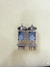 Telefunken ECC83 12AX7 Ribbed Plate Bottom Diamond NOS NIB Matchched Pair