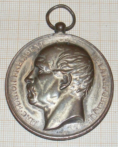 Médaille mac mahon - mac-mahon, tir
