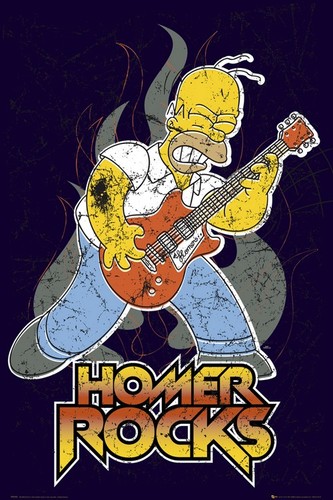 The simpsons lets rock - the,