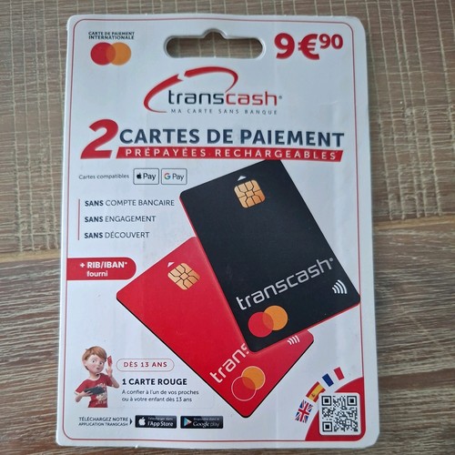 Pack cartes transcash - pack,