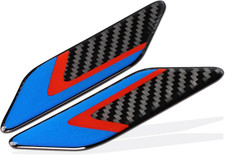 2 Pcs Car Carbon Fiber Fender