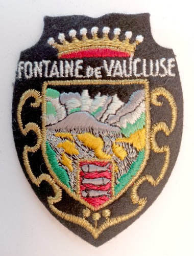 écusson fontaine vaucluse - Écusson,