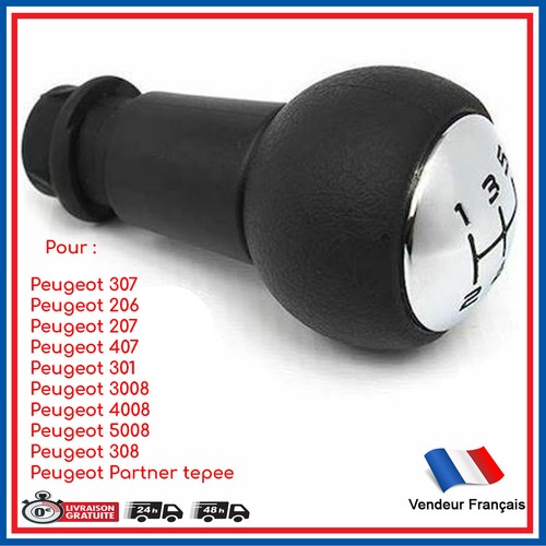 Pommeau levier vitesse - pommeau,