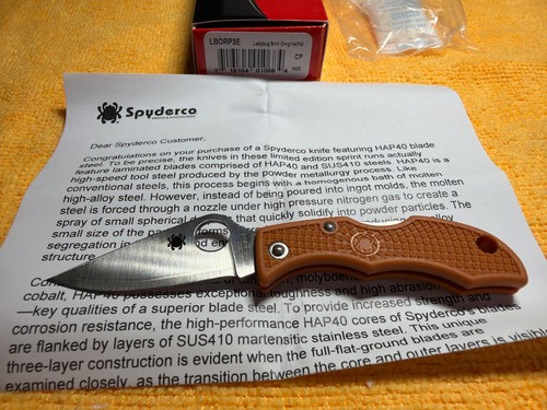 New spyderco ladybug key - new, ring