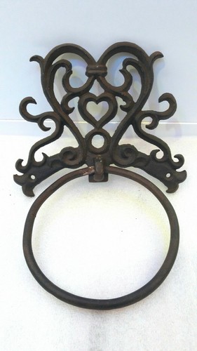 Porte serviette coeur - coeur, ou